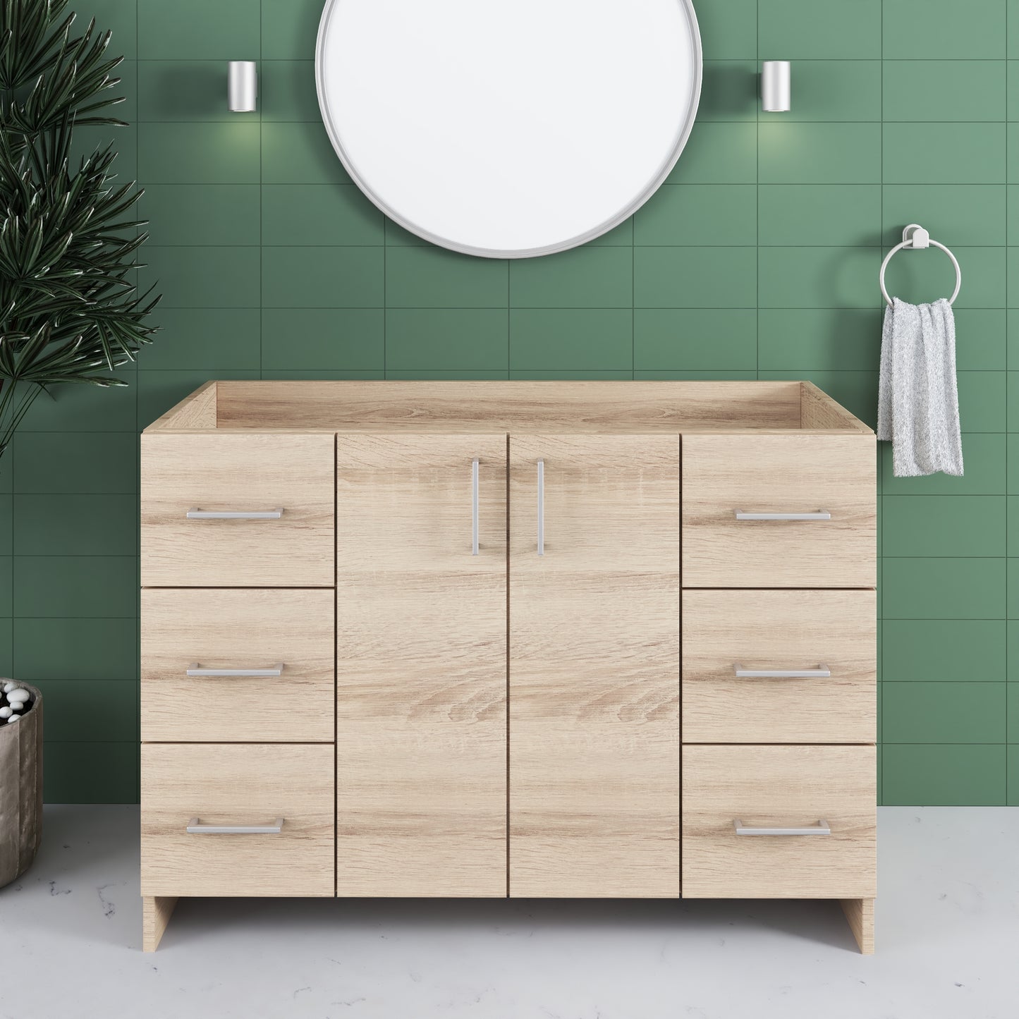 Zuma 48" Bathroom Vanity Cabinet Only