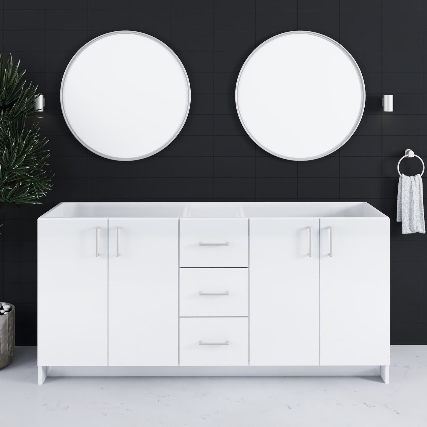 Zuma 72" Bathroom Vanity Cabinet Only